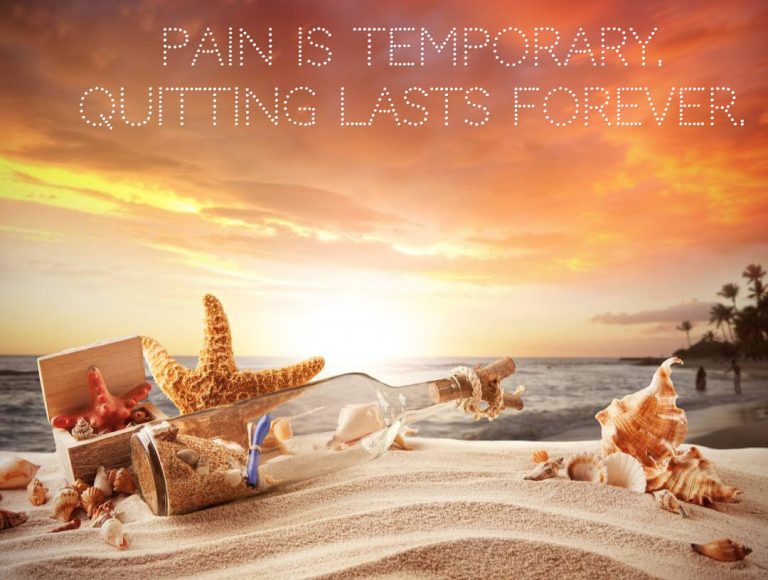 Gurbaksh Chahal | Pain is temporary. Quitting lasts forever.